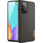 Dux Ducis Fino case covered with nylon material for Samsung Galaxy A72 4G green - (Dux Ducis Fino Samsung A72 5G Soldier Green)
