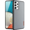 Dux Ducis Fino case is made of nylon material for Samsung Galaxy A73 blue - (Dux Ducis Fino Samsung A73 5G Crystal Blue)