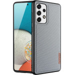 Dux Ducis Fino case is made of nylon material for Samsung Galaxy A73 blue - (Dux Ducis Fino Samsung A73 5G Crystal Blue)