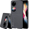 Dux Ducis Fino case is made of nylon material Huawei P50 Pocket black - (Dux Ducis Fino Huawei P50 Pocket Black)