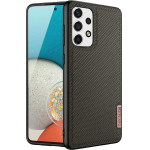 Dux Ducis Fino case is made of nylon material for Samsung Galaxy A73 green - (Dux Ducis Fino Samsung A73 5G Soldier Green)