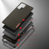 Dux Ducis Fino case is made of nylon material for Samsung Galaxy A73 green - (Dux Ducis Fino Samsung A73 5G Soldier Green)