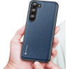 Dux Ducis Fino case Samsung Galaxy S23+ cover with silicone frame blue - (Dux Ducis Fino Samsung S23 Plus Blue)
