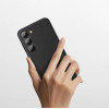 Dux Ducis Grit case for Samsung Galaxy S23+ elegant case made of artificial leather black - (Dux Ducis Grit Samsung S23 Plus Black)
