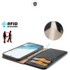 Dux Ducis Hivo case Samsung Galaxy S23+ flip case wallet stand RFID blocker black - (Dux Ducis Hivo Samsung S23 Plus Black)