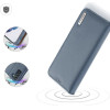 Dux Ducis Hivo Leather Flip Cover Genuine Leather Wallet For Cards And Documents Samsung Galaxy S22 + (S22 Plus) Blue - (Dux Ducis Hivo Samsung S22 Plus Blue)