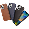 Dux Ducis Naples case for iPhone 14 Plus magnetic leather case MagSafe blue - (Dux Ducis Naples Apple iPhone 14 Plus Blue)