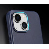 Dux Ducis Naples case for iPhone 14 Plus magnetic leather case MagSafe blue - (Dux Ducis Naples Apple iPhone 14 Plus Blue)
