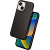 Dux Ducis Naples Case for iPhone 14 Plus Leather Cover (MagSafe Compatible) Dark Brown - (Dux Ducis Naples Apple iPhone 14 Plus Coffe)