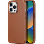Dux Ducis Naples case iPhone 14 Pro Max magnetic leather MagSafe cover brown - (Dux Ducis Naples Apple iPhone 14 Pro Max Brown)