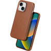 Dux Ducis Naples iPhone 14 Plus case magnetic leather MagSafe case brown - (Dux Ducis Naples Apple iPhone 14 Plus Brown)
