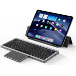 Dux Ducis OK Series wireless Bluetooth keyboard with touchpad - black - (Dux Ducis Keyboard( OK Series ) Universal iOS/iPadOS/MacOS/Windows/Chrome OS/Android Black)