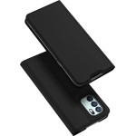 Dux Ducis Skin Pro Bookcase type case for Oppo Reno6 4G black - (Dux Ducis Skin Pro OPPO Reno 6 4G Black)