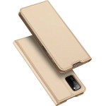 Dux Ducis Skin Pro Bookcase type case for Samsung Galaxy A03s golden - (Dux Ducis Skin Pro Samsung A03S Gold (166.5))