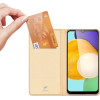 Dux Ducis Skin Pro Bookcase type case for Samsung Galaxy A03s golden - (Dux Ducis Skin Pro Samsung A03S Gold (166.5))
