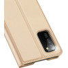 Dux Ducis Skin Pro Bookcase type case for Samsung Galaxy A03s golden - (Dux Ducis Skin Pro Samsung A03S Gold (166.5))
