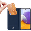 Dux Ducis Skin Pro Bookcase type case for Samsung Galaxy A22 4G blue - (6934913050613)