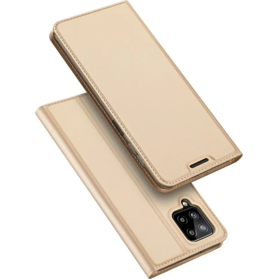 Dux Ducis Skin Pro Bookcase type case for Samsung Galaxy A22 4G golden - (6934913050637)