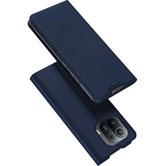 Dux Ducis Skin Pro Bookcase type case for Xiaomi Mi 11 Pro blue - (Dux Ducis Skin Pro Xiaomi Mi 11 Pro Blue)