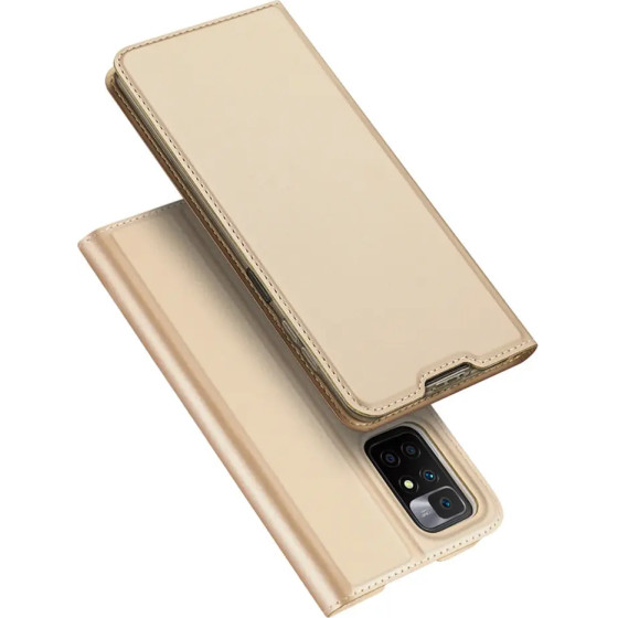 Dux Ducis Skin Pro Bookcase type case for Xiaomi Redmi 10 golden - (Dux Ducis Skin Pro Xiaomi Redmi 10 Gold)