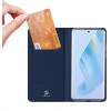 Dux Ducis Skin Pro Case for Honor Magic5 Flip Card Wallet Stand Blue - (Dux Ducis Skin Pro Huawei Honor Magic5 Blue)