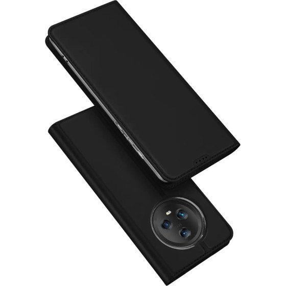Dux Ducis Skin Pro case for Honor Magic5 flip cover card wallet stand black - (Dux Ducis Skin Pro Huawei Honor Magic5 Black)