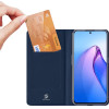 Dux Ducis Skin Pro case for Oppo Reno 8 Pro flip cover card wallet stand blue - (Dux Ducis Skin Pro OPPO Reno8 Pro 5G Blue)