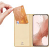 Dux Ducis Skin Pro Case for Samsung Galaxy S23+ Flip Card Wallet Stand Gold - (Dux Ducis Skin Pro Samsung S23 Plus 5G Gold)