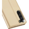 Dux Ducis Skin Pro Case for Samsung Galaxy S23+ Flip Card Wallet Stand Gold - (Dux Ducis Skin Pro Samsung S23 Plus 5G Gold)