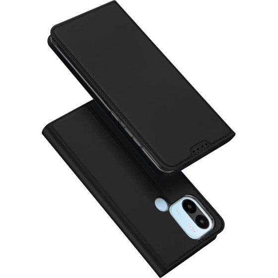 Dux Ducis Skin Pro Case for Xiaomi Redmi A1+ Flip Card Wallet Stand Black - (DUX DUCIS Skin Pro Xiaomi Redmi A1 Plus Black)