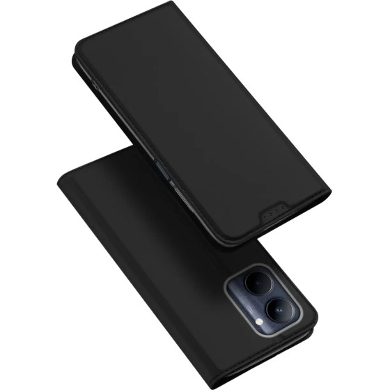 Dux Ducis Skin Pro Case Realme C33 Flip Card Wallet Stand Black - (Dux Ducis Skin Pro OPPO Realme C33 Black)