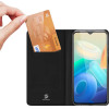Dux Ducis Skin Pro case Vivo Y16 / Y02s wallet holster cover with flap black - (Dux Ducis Skin Pro vivo Y16/Y02s Black)