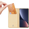 Dux Ducis Skin Pro Case Xiaomi 13 Pro Flip Card Wallet Gold Stand - (Dux Ducis Skin Pro Xiaomi 13 Pro Gold)