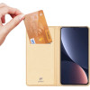Dux Ducis Skin Pro Case Xiaomi 13 Flip Card Wallet Gold Stand - (Dux Ducis Skin Pro Xiaomi 13 Gold)