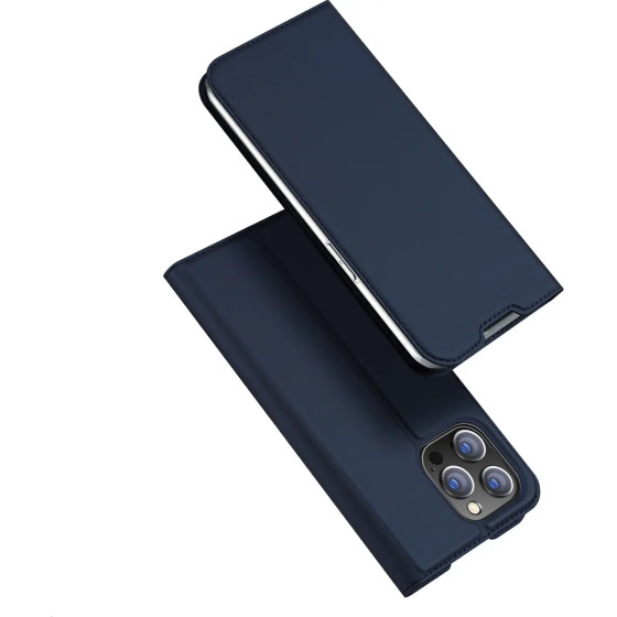 Dux Ducis Skin Pro holster cover flip cover for iPhone 14 Pro blue - (Dux Ducis Skin Pro Apple iPhone 14 Pro(6.1'') Blue)