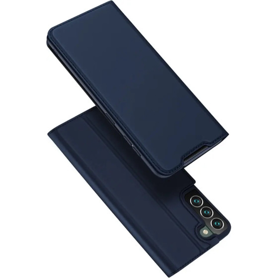 Dux Ducis Skin Pro Holster Cover Flip Cover for Samsung Galaxy S22 + (S22 Plus) blue - (Dux Ducis SkinPro Samsung S22 Plus Blue)
