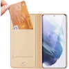 Dux Ducis Skin Pro Holster Cover Flip Cover for Samsung Galaxy S22 + (S22 Plus) gold - (Dux Ducis SkinPro Samsung S22 Plus Gold)