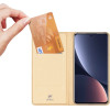 Dux Ducis Skin Pro Holster Cover Flip Cover for Xiaomi 12 Pro gold - (Dux Ducis Skin Pro Xiaomi Mi 12 Pro Gold)