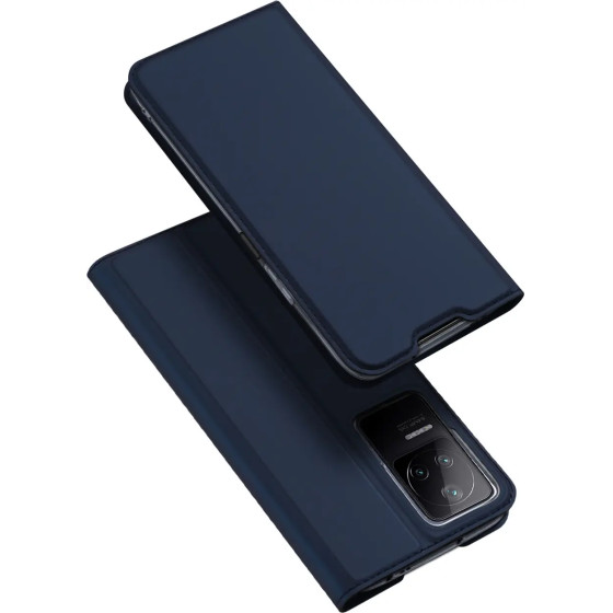 Dux Ducis Skin Pro Holster Cover Flip Cover for Xiaomi Poco F4 5G blue - (Dux Ducis Skin Pro Xiaomi Poco F4 5G Blue)