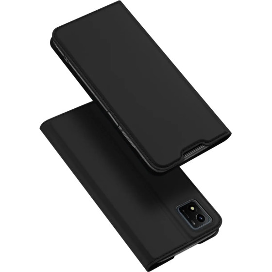 Dux Ducis Skin Pro Holster Cover Flip Vivo Y01 / Y15s / Y15a black - (Dux Ducis Skin Pro vivo Y01/Y15s/Y15a Black)