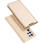 Dux Ducis Skin Pro Holster Cover for Samsung Galaxy S22 Ultra gold - (Dux Ducis SkinPro Samsung S22 Ultra Gold)