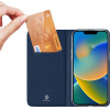 Dux Ducis Skin Pro Holster Flip Cover for iPhone 14 Plus blue - (Dux Ducis Skin Pro Apple iPhone 14 Plus(6.7'') Blue)