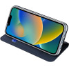 Dux Ducis Skin Pro Holster Flip Cover for iPhone 14 Plus blue - (Dux Ducis Skin Pro Apple iPhone 14 Plus(6.7'') Blue)