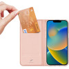 Dux Ducis Skin Pro Holster Flip Cover for iPhone 14 Plus pink - (Dux Ducis Skin Pro Apple iPhone 14 Plus(6.7'') Rose)