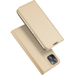 Dux Ducis Skin Pro Holster Flip Cover for iPhone 14 Plus gold - (Dux Ducis Skin Pro Apple iPhone 14 Plus(6.7'') Gold)