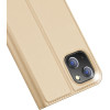 Dux Ducis Skin Pro Holster Flip Cover for iPhone 14 Plus gold - (Dux Ducis Skin Pro Apple iPhone 14 Plus(6.7'') Gold)