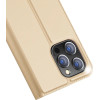 Dux Ducis Skin Pro Holster Flip Cover for iPhone 14 Pro Max gold - (Dux Ducis Skin Pro Apple iPhone 14 Pro Max(6.7'') Gold)