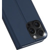 Dux Ducis Skin Pro iPhone 16 Pro Max Case with Flip and Card Slot - Blue - (DUX DUCIS SKin Pro Apple iPhone 16 Pro Max Blue)