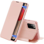 Dux Ducis Skin X Bookcase type case for Samsung Galaxy A02s EU pink - (Dux Ducis Skin X Samsung Galaxy A02S Pink)