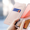 Dux Ducis Skin X Bookcase type case for Samsung Galaxy A72 4G pink - (Dux Ducis Skin X Samsung Galaxy A72 5G Pink)